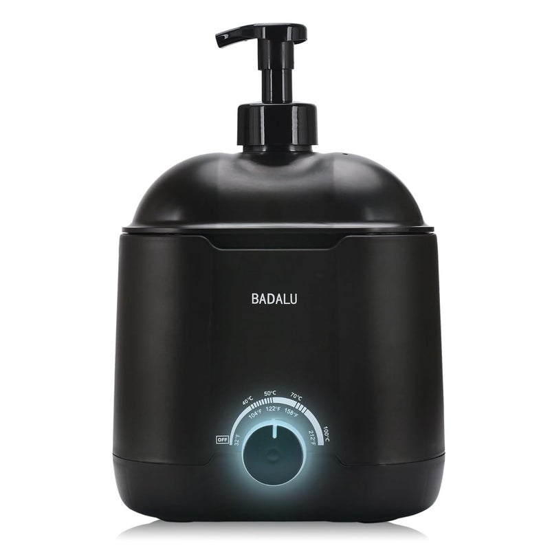 BADALU Lather Machine, Hot Lather Machine for Shaving 800ML Large Capacity Professional Lather Maker for Men Face Shaving,Electric Shaving Foam Machine for Salon Barber Shop Home Use With 2 Pumps - Image 1